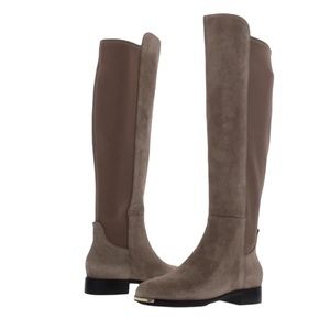 NEW! COLE HAAN Grand Ambition Huntington Over-The-Knee Boot Brown Suede Size 5.5